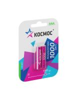 Аккумулятор Космос R03 Ni-Mh 1000mAh BL2 