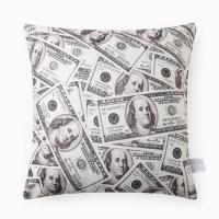 Подушка декоративная Этель Dollars 40х40см велюр 