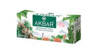 Чай Akbar Зеленый Молочный улун 25 пакетов 
