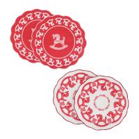 Салфетки сервировочные PROVANCE Красный конь 2шт в комплекте 38см 2 дизайна 