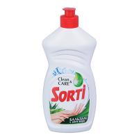 Средство для мытья посуды SORTI Бальзам с алоэ вера п/б 500г 