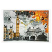 Часы-картина настенные интерьерные Биг Бен бесшумные 25х35см 
