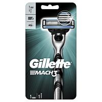 Станок для бритья Gillette MACH3, 1 кассета 
