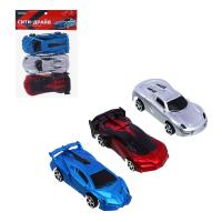 Набор Машинка-перевертыш ИГРОЛЕНД Оборот 360 2шт металл 13х16,2х3см 2 дизайна 