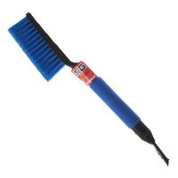 Щетка для уборки снега NEW GALAXY со скребком, расщепленная щетина, 44см, 5395 