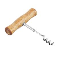 Штопор классический с деревянной ручкой VETTA 8х10см железо эвкалипт 