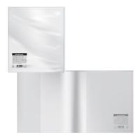 Обложка пласт 212х395мм 80мкм ErichKrause Glossy Clear д/тетрадей и дневников с клеев/краем 
