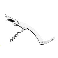 Штопор с открывалкой и ножом, металл, 11х2см 