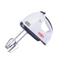 Миксер ручной LEBEN 100Вт, 7-скоростей, 4 насадки из нерж.стали, корпус пластик 