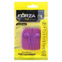 Наушники в коробочке, цветные FORZA, 1м, пластик 