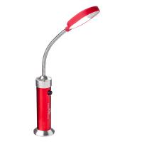 Фонарик гибкий ЧИНГИСХАН 15 SMD LED, 3xAAA, алюминий, 30х4 см 