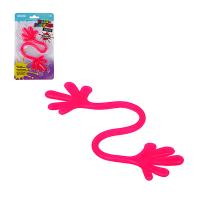 ИГРОЛЕНД Лизун рука липучка, 29х5,5см, полимер, 4 цвета 