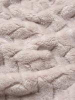 Плед Этель Zig-zag цв.светло-серый 200х220см 