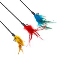 Игрушка-дразнилка для домашних животных VETTA перья 50см 