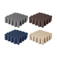 VETTA Набор матов-пазлов 10шт, мягкие, 30х30см, классик, 4 цвета 