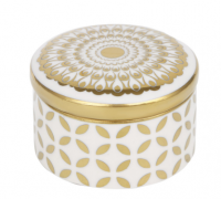 Шкатулка для украшений, 8х5,3 см, керамика 