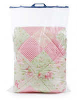 Одеяло ОС-148 Эконом 172х205см, Микс синтепон, вес 900г, п/э 100% 