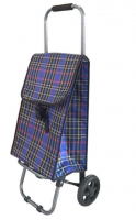 Сумка-тележка с термосумкой 25кг D203 isoterma 34*20*84см, кол.пластик d=135мм, 93583, Рыжий кот 