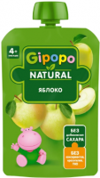 Пюре детское GIPOPO Яблоко 90г 