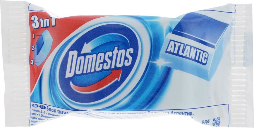 Блок для туалета Domestos 40г в ассортименте 