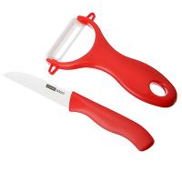 Набор 2 предмета Промо SATOSHI (керам. нож 8см, овощечистка с керам. лезвием) 