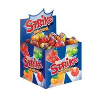 Карамельный леденец на палочке Страйк ассорти 11.3г МИКС 
