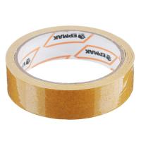 Клейкая лента двухсторонняя ЕРМАК 25мм х 10м, (полипропилен, инд.упаковка) 