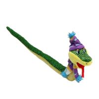 Мягкая игрушка Змея зимняя 72см 