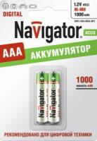 Аккумулятор Navigator /R03 1000mAh Ni-MH BL2 94462 