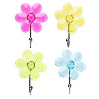 Крючок на присоске ВЕСЕЛЫЙ РОДЖЕР "Прозрачный" цветной 