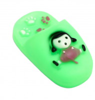 Игрушка пищащая Тапок для собак, 10см 