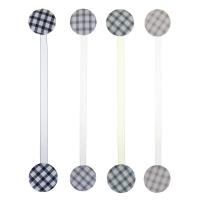 Подхват для штор магнитный 2-сторонний Клетка PROVANCE 30см d5см 4 цвета 