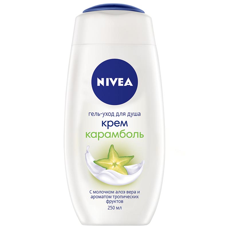 Гель для душа NIVEA, 250мл, женский в ассортименте 