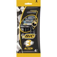 Станок для бритья одноразовый BIC 3 Action, 4 шт 