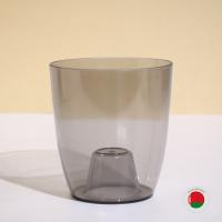  Горшок для орхидей 2 л, 14,8 х 16,2 см круглая, пластик  