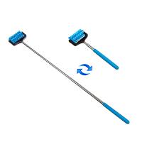 SILAPRO Массажер телескопический для спины, 45х7см, пластик, нерж.сталь, 2 цвета 