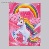 Пакет "Единорог" полиэтиленовый с вырубной ручкой, 30х40 см, 35 мкм 4962404 