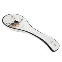 Подставка для ложки керамика MILLIMI Котейка 22x7x2,5см 