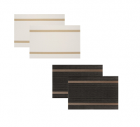 Набор салфеток сервировочных ПВХ, 2шт, 30x45см, Орнамент, 2цв 