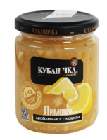 Лимоны дробленые с сахаром Кубаночка 270г 