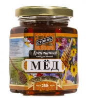 Мед натуральный СТОЕВЪ гречишный 250г 