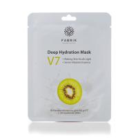 Маска для лица тканевая "Растительный экстракт", 1 шт, 36г, 4дизайна 