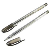 Ручка гелевая черная, 14,9см, наконечник 0,5мм, пластик 