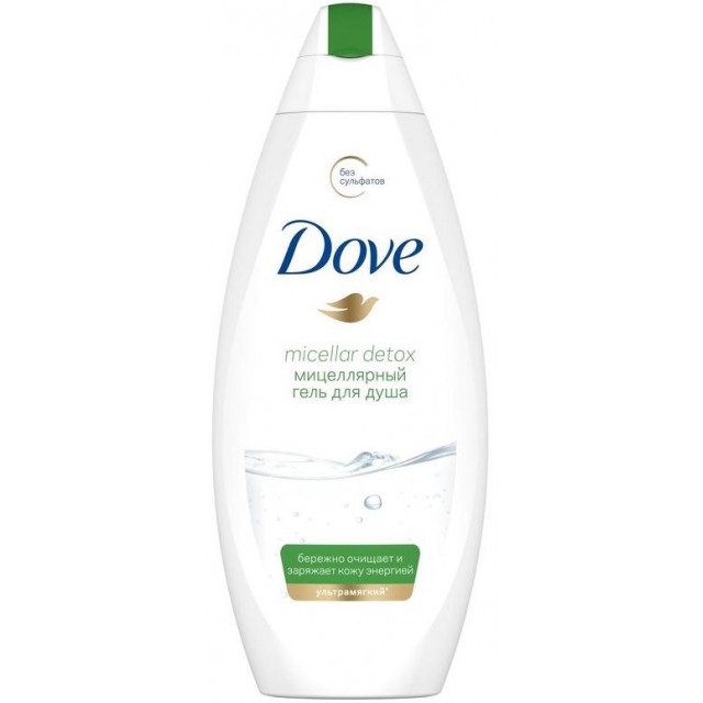 Гель-крем для душа DOVE в ассортименте, 250 мл  