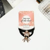 Резинка для волос Венера набор 2 шт стразы корона 