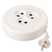 Удлинитель рулетка ШВВП 2х07 5м колодка 3 гнезда 