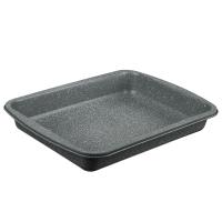 SATOSHI Буко Противень глубокий, 40х29х6см, угл.сталь, антипригарное покрытие "Мрамор" 