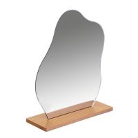 Зеркало настольное, МДФ, пластик, 23,6x19,5x7см ЮНИLOOK 