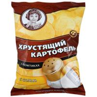 Чипсы Хрустящий картофель в ломтиках 70г/20 Соль 