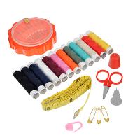Набор для шитья (нитки, иголки, ножницы, сантиметр и т.д.) 8,5х6см, в пластик. уп., НС-013 